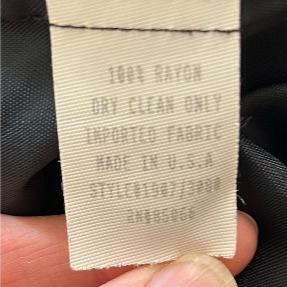 Vintage Talbots Career Dress Working Girl Wednesday Adams Costume Size 12 - Picture 8 of 14